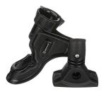 Attwood 5010-4 Pro Series Rod Holder, Black