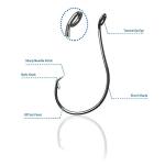 Smaky Fishing Tackle Kit Beginners Equipment 80 Pcs-Includes Fishing Hooks Bobbers Circle Octopus Hooks Sinkers| Starter Kit for Artificial and Live Baits (80-Pcs)