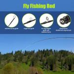 Master Logic Fly Fishing Rod and Reel Combo Starter Kit with Lightweight Fly Box Case & Fishing Flies and Die Cast Aluminum Reel, Carrying Case and Accessories, Fly Fishing Complete Starter Package