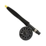 Eagle Claw PK66TF Pack-It Fly Combo, 6'6" Length, 1 Piece Telescopic. #3 Line Weight, Yellow Rod/Black Reel