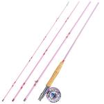 Sougayilang Fly Fishing Rod Reel Combo,Ultra Light Potable Fly Rod with Powerful Reel and Accessories Good Starter Kit 5/6