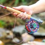 Sougayilang Fly Fishing Rod Reel Combo,Ultra Light Potable Fly Rod with Powerful Reel and Accessories Good Starter Kit 5/6