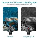 FourQ Underwater Fishing Camera,Fishing Camera Ice vexilar Fish find 4.3inch Hd LCD Display Underwater W/ 5000mah Li-Battery,65ft Cable and 12pcs Ir Lights for Boat Lake Kayak Ice Fishing (65FT)