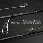 KastKing Valiant Eagle Passage Spinning Rods,6'6"-M-4pcs