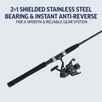 PENN 7' Wrath II Fishing Rod and Spinning Reel Combo, Size 5000, Medium Heavy Power, Fast Action, Corrosion-Resistant Graphite Construction, Lightweight and Durable