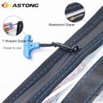 KASTONG 2 Layer Water-resistant Fishing Bait PVC Clear Storage Bag BaitShield Tackle Bag Storage for Bait Tackle Lures Soft Plastics and Fishing Gear Large Capacity 2 Size (1Pc Medium+1Pc Large)