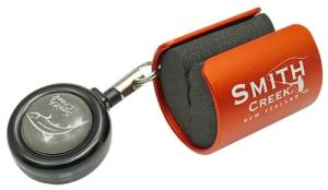 Smith Creek Rod Clip, Wearable Fishing Rod Holder, Burnt Orange