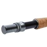 Bigchub 3-Piece Portable Carbon Fiber Fly Fishing Rod, 6 ft, 0/1wt, Fast Action, Lightweight for Freshwater Stream Travel