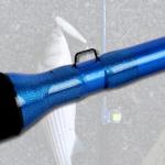 Fiblink Catfish Fishing Rod 1 Piece/2 Piece Catfishing Fishing Pole Portable Travel Heavy Cat Catfish Casting Rod (6'/6'6"/7'/8'/9') (8' - 2Pcs - Blue)