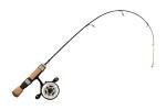 13 FISHING - The Snitch/Descent Inline Ice Combo - Left Hand Retrieve - 25" with Flex-Core Quick Tip - SND2-25QT-LH