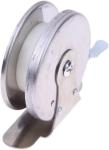 WLngtv 60mm Fly Reel - Silver Fishing Reel for Raft, Ice, Fly & Smelt Fishing - Ultra-Light & Portable Fishing Tackle Accessory