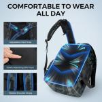 KastKing KarryAll KastMate Fishing Tackle Backpack,Water-Resistant Tackle Bag With 2 Rod Holders,Fishing Gear and Equipment With Large Gear Storage,Black Camo