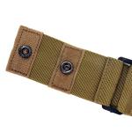 Jipemtra Fishing Tackle Bag with Rod Holder Water-Resistant Waist Gear Bag for Outdoor (Tan)