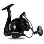 Fishdrops Fishing Reels Spinning Reel Left/Right Interchangeable Aluminium Handle, 7.5 oz Ultralight Spinning Reels, 5.5:1 Gear Ratio Deep/Shallow Aluminum Spool for Freshwater and Saltwater