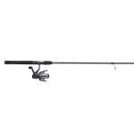 Ugly Stik 6’6” GX2 Spinning Fishing Rod and Reel Spinning Combo, Ugly Tech Construction with Clear Tip Design, 6’6” Rod, mixed, 2-Piece