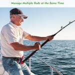 EoaMen 50PCS Fishing Bells, Dual Alert Fishing Bells for Rods, Clip on Fishing Rod Fishing Bells for Night Fishing, Ice Fishing