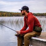 Piscifun Fishing Tackle Bag with Adjustable Waist Strap, Portable Multi-function Fanny Fishing Storage Pack, Army Green