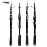 Fishing Rod - Telescopic Fishing Rod Portable 24 Ton Carbon Fiber - CNC Machined Reel Seat, Comfortable EVA Handle, Travel Fishing Pole for Bass Trout Fishing 5.9ft