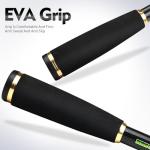 Fishing Rod - Telescopic Fishing Rod Portable 24 Ton Carbon Fiber - CNC Machined Reel Seat, Comfortable EVA Handle, Travel Fishing Pole for Bass Trout Fishing 5.9ft