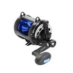 Okuma Solterra SLX Two Speed Closed Frame Lever Drag Reel Saltwater Trolling Reel, SLX-30IIb, 540yds-40lb, Black
