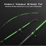 KastKing Kong Fishing Rod, Spinning Rod 2 pc 7'6" MH