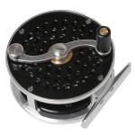 Vintage Classic Fly Fishing Reel,Right/Left Handle Position, Fly Reel (Black, 5/6 wt)