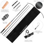 Lunmon 71-Piece Fly Fishing Rod Combo Kit
