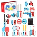 24-in-1 Fishing Game Accessories Bundle for Switch