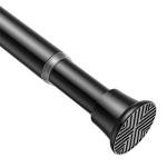 Adjustable Black Tension Rod, 24-46 Inches