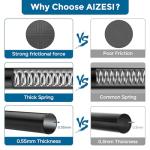 Adjustable Black Tension Rod, 24-46 Inches