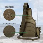 Fiblink Water-Resistant Fishing Tackle Backpack