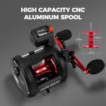 KastKing ReKon Left-Handed Trolling Fishing Reel