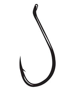 Gamakatsu Octopus Black Hooks Size 2/0 - 25 Pack