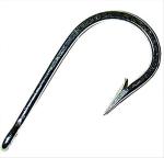 Mustad Bronze Treble Hook - Round Bend 16