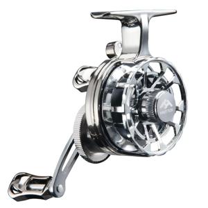 HAUT TON Metal Plated Inline Ice Fishing Reel