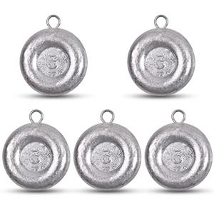 Disc Sinkers for Saltwater and Catfishing