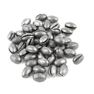 50 PCS Egg Lead Fishing Weights for All Waters