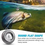 Disc Sinkers for Saltwater and Catfishing