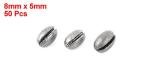 50 PCS Egg Lead Fishing Weights for All Waters