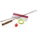 Redington Form Game Fly Rod, Practice Fly Fishing Rod for Beginners, 4'2" w/Line - Lava, One Size (5-8012027)