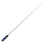 CLAM Outdoors Straight Drop 28” Ice Fishing Rod – Ultra-Light Action, Tough Glass Blank, Extreme Sensitivity, Oversized Fly Guides