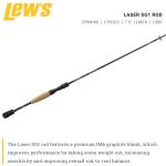 Lew's Laser SG1 7'0" Light 2-Piece Spinning Rod