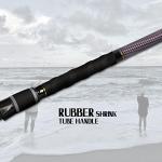 Fiblink Surf Fishing Rod 3 Piece Portable Travel Casting Rod Saltwater Surf Rod 10ft