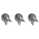 Dr.Fish 100 Pack Removable Split Shot Weights Lead Fishing Sinkers Fly Fishing Line Sinkers Reuseable Clip On Weights Freshwater Saltwater 1/4oz