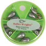 Bullet Weights BCM Bass Casting Sinkers (12 Pieces)