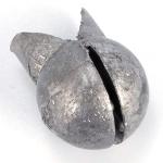 Dr.Fish 100 Pack Removable Split Shot Weights Lead Fishing Sinkers Fly Fishing Line Sinkers Reuseable Clip On Weights Freshwater Saltwater 1/4oz