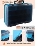 Sjqecyfv Large Tackle Box Double Layer Tackle Box Organizer Storage with Handle Camping Storage Containers Tool Box