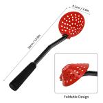 FAPAO Ice Fishing Rod Reel Combo Complete Kit with Ice Skimmer and Carry Bag Lures Hooks Swivels Accessories