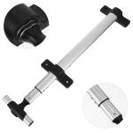TENDYCOCO Single Tie Accessories Telescopic Luggage Handle Replacement for Travel Suitcase Adjustable Aluminum Alloy Pull Rod for Trolley and Makeup Cases