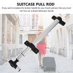 CALLARON 1pc Single Tie Rod Lug Trolley Business Accessories Aluminum Hand Truck Stretchable Telescopic Handle Luggage Telescopic Handle Telescopic Rod for Suitcase Travel Suitcase Handle